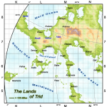 Stereographic projection of Trid Stereographic projection of Trid
